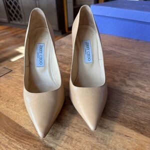 Jimmy Choo Nude Pump (39)